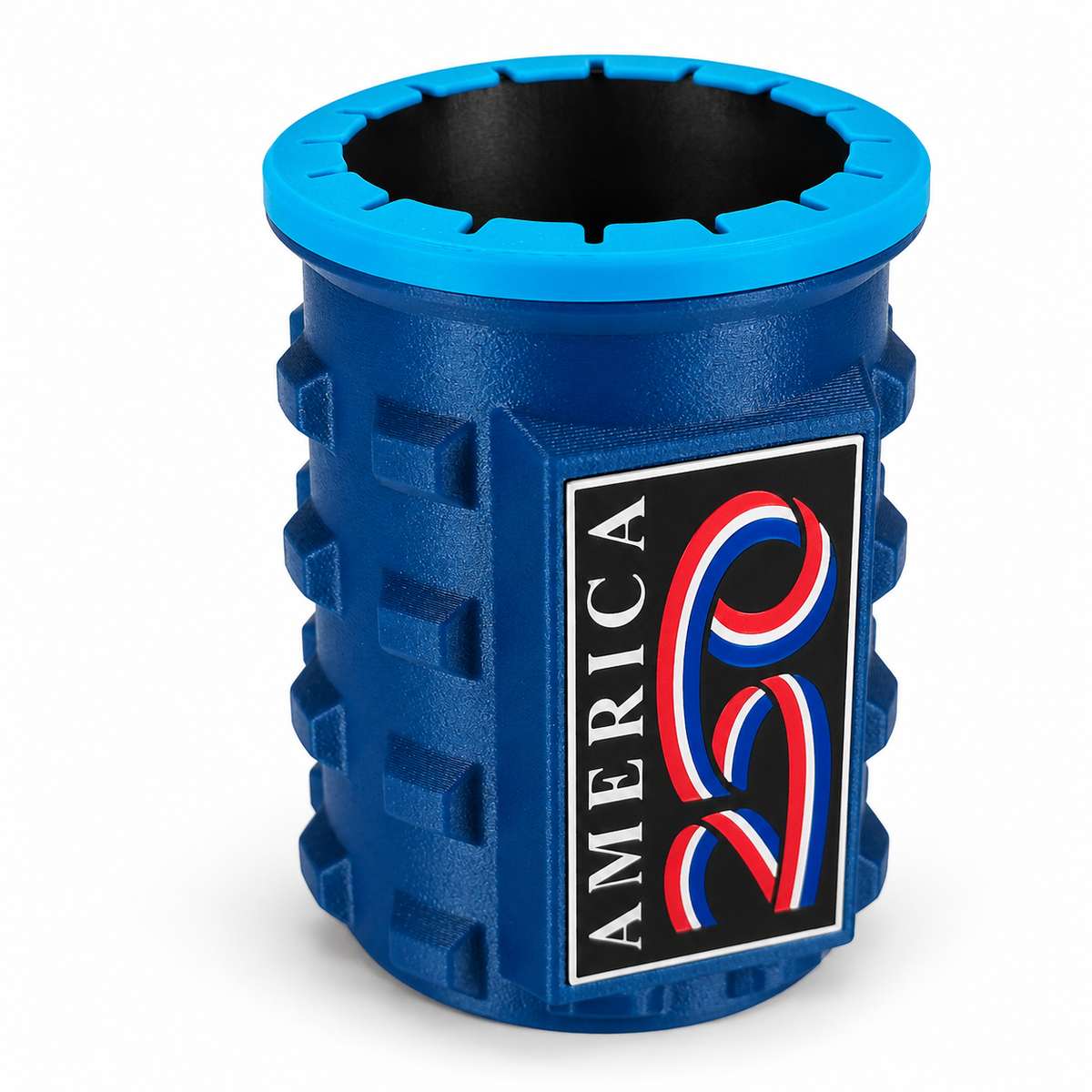 America Series Blue Beverage Holders - Blue Top