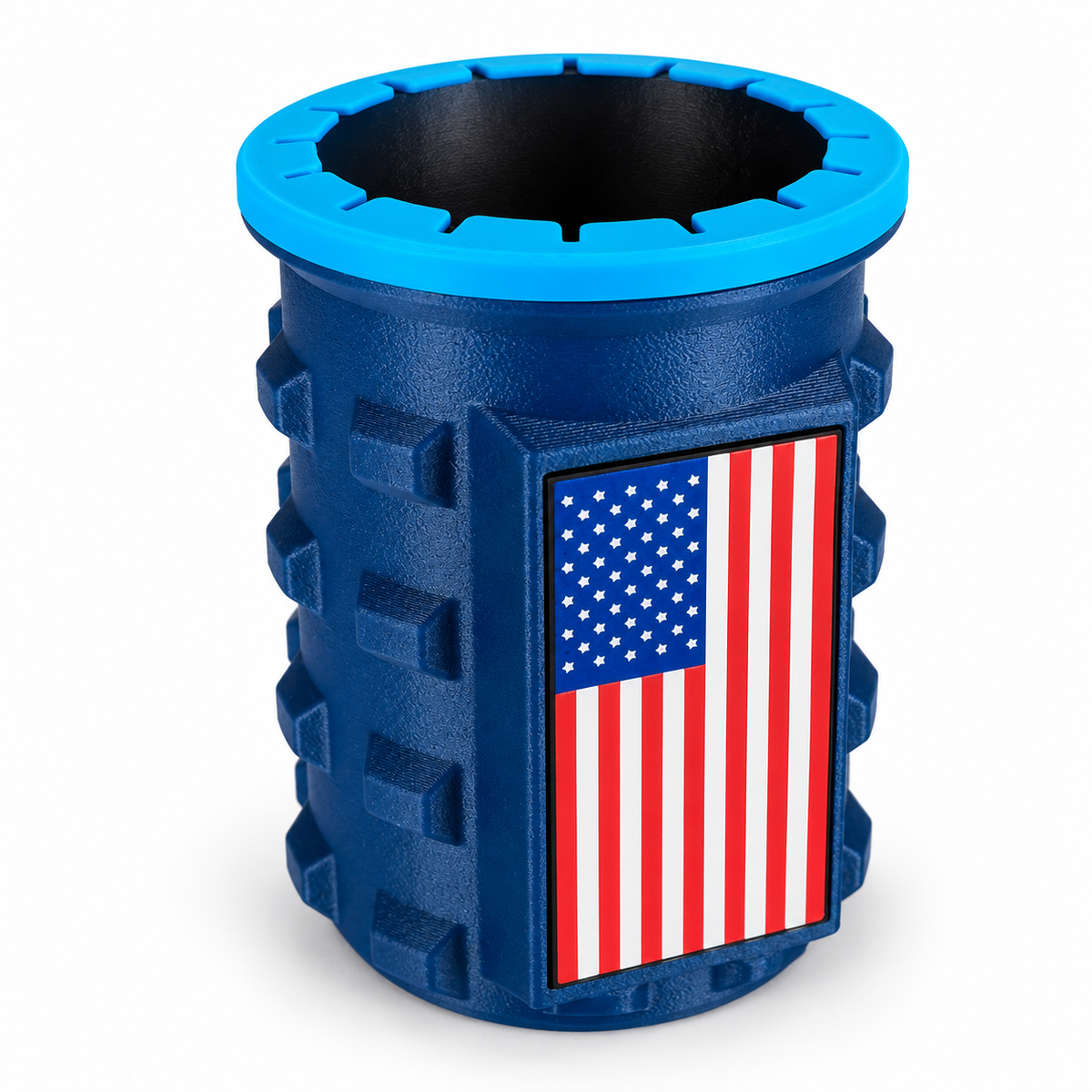 America Series Blue Beverage Holders - Blue Top
