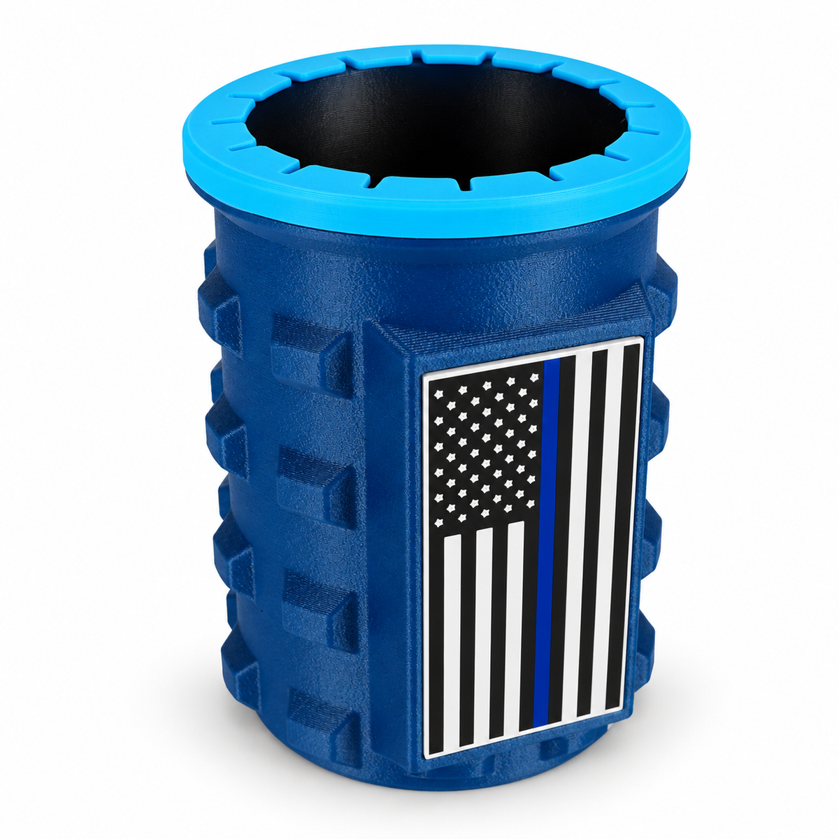 America Series Blue Beverage Holders - Blue Top