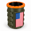 America Series Green Beverage Holders - Orange Top