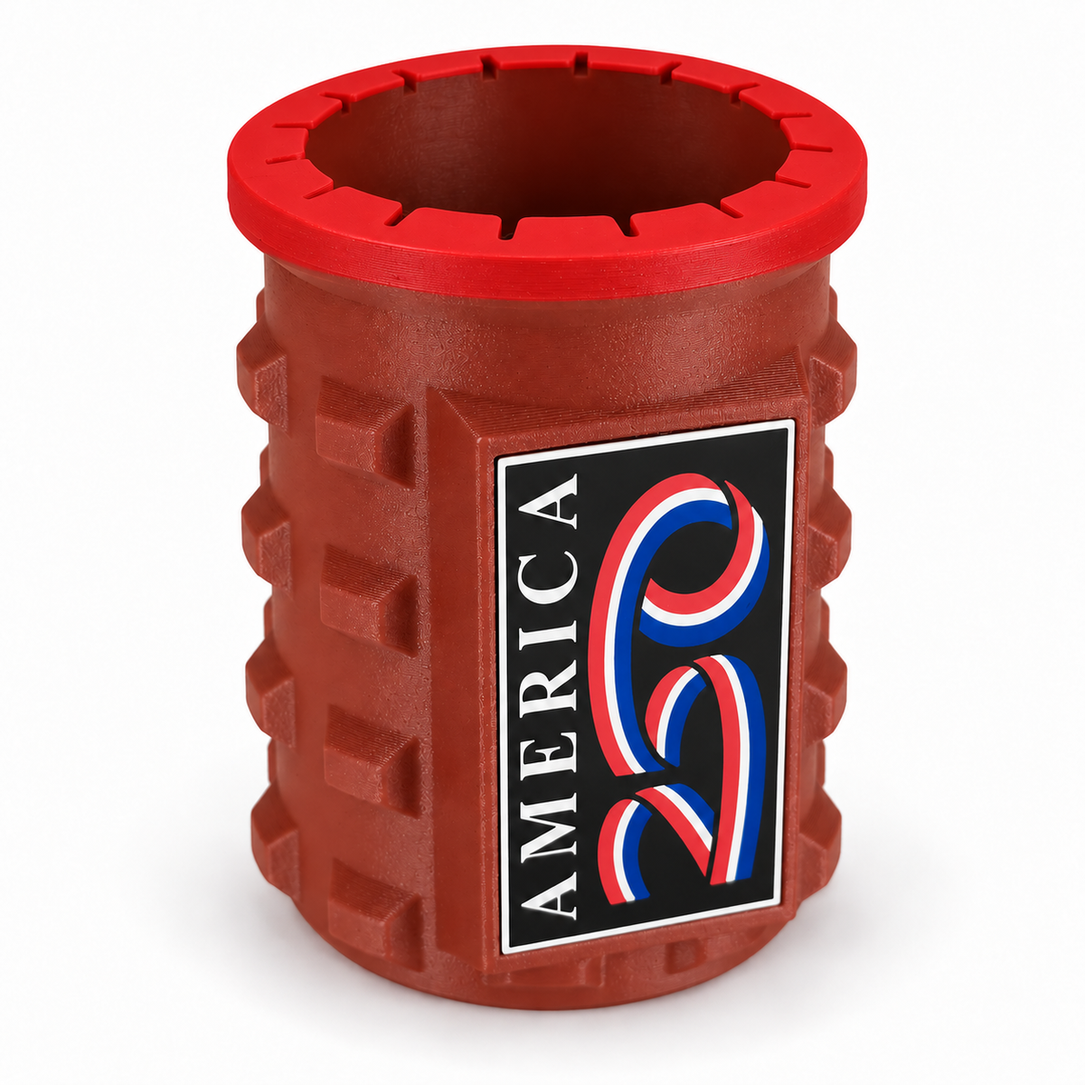 America Series Red Beverage Holders - Red Top